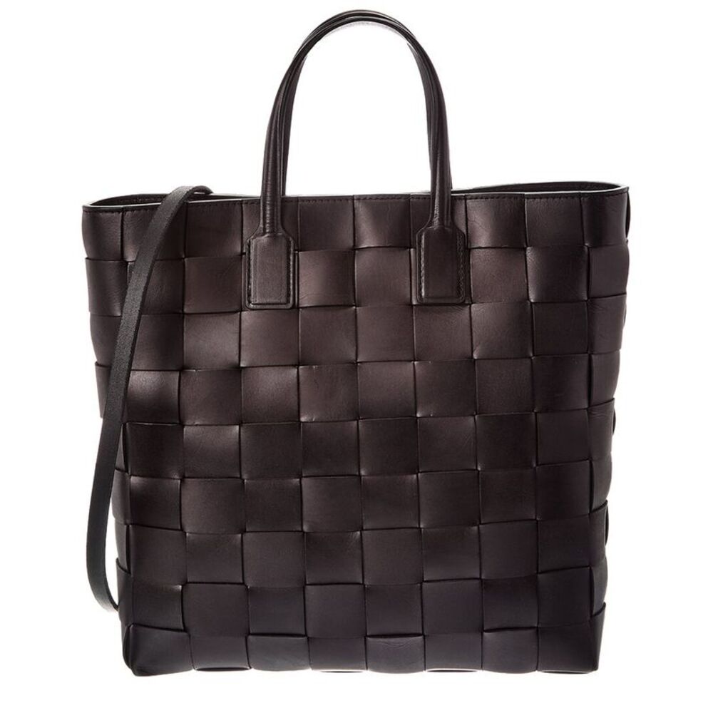 Dragon Diffusion Pino Leather Tote, Black